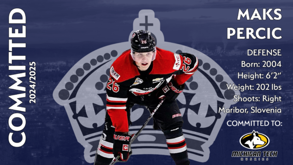 Spruce Kings Sign Percic