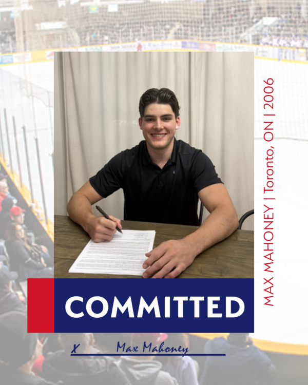 Spruce Kings Commit to Max Mahoney