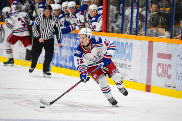 Double Double – #22 with 2 goals in a 4-2 Spruce Kings Win